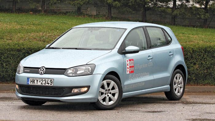 Το VW Polo παρουσιάζει τη χαμηλότερη μέση κατανάλωση της κατηγορίας του.